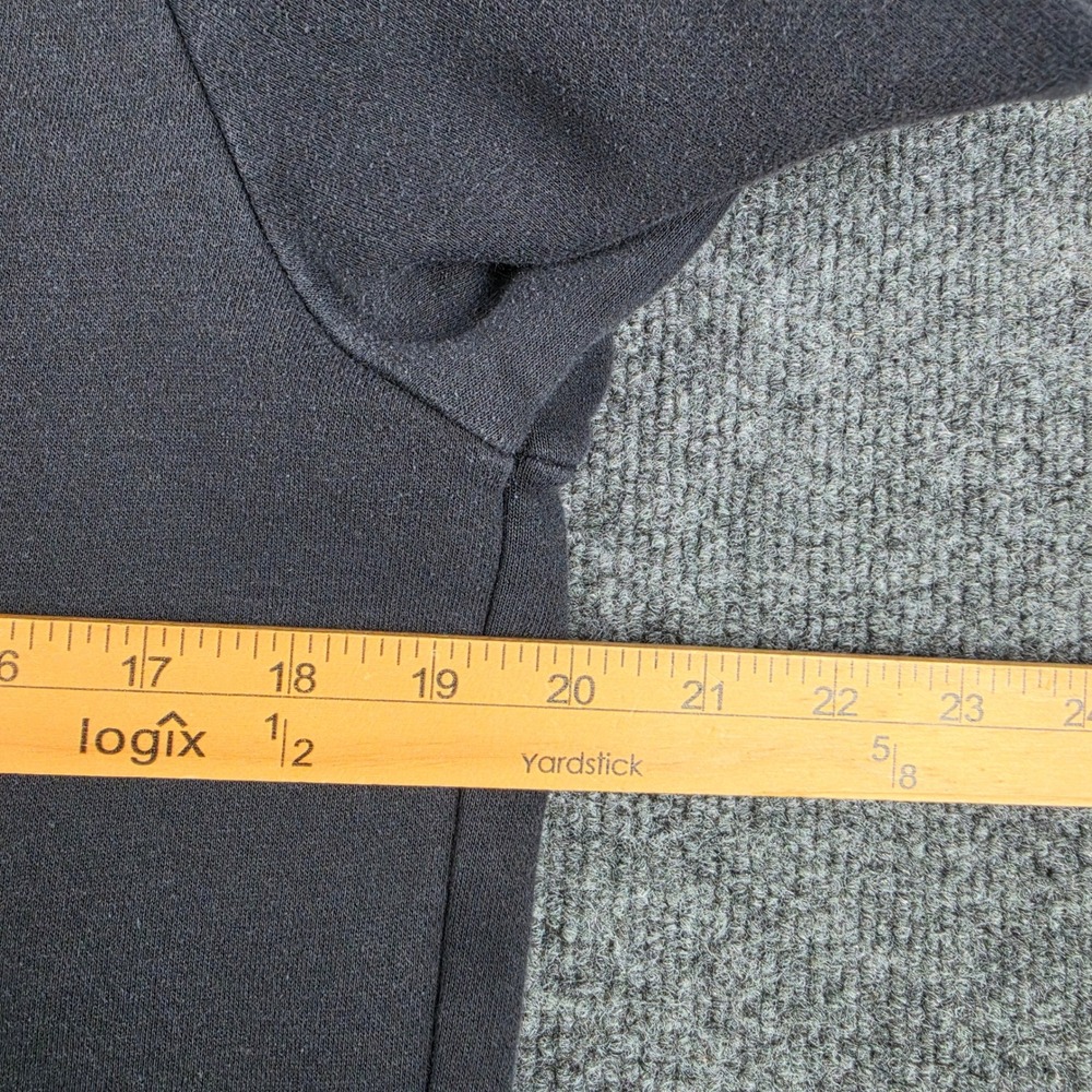 Nike Jordan Air Jumpman Hoodie Mens S Black Gold Classic Fleece Pullover Graphic - Picture 3 of 7